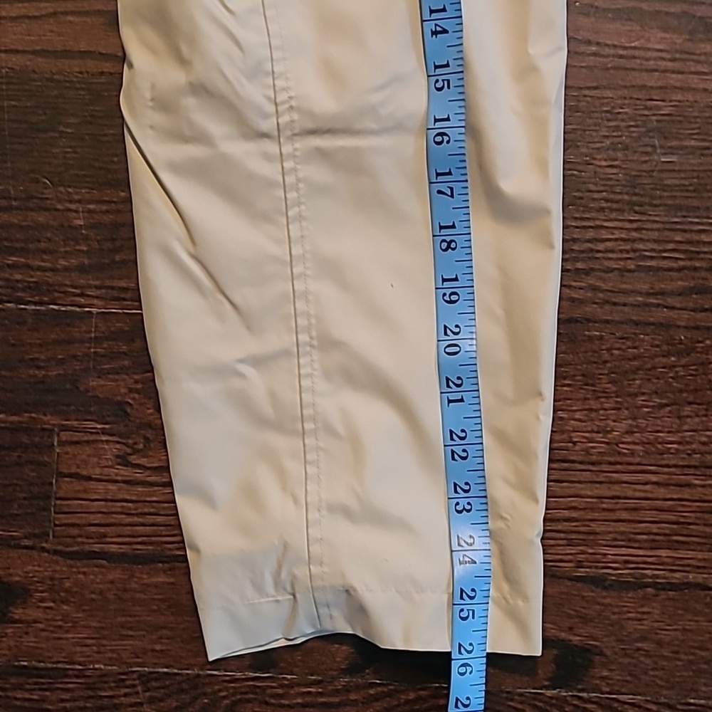 Lands End Wmns 2X Trench Rain Coat Khaki Tan Fall Spring Transitional Outdoors - Picture 15 of 15